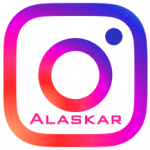 Alaskar Instagram icon