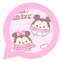 My WhatsApp Minnie-e-Mickey icon