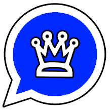 WhatsApp Gold Blue icon